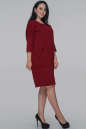 Платье  мешок бордового цвета 2934.47  No2|интернет-магазин vvlen.com