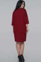 Платье  мешок бордового цвета 2934.47  No3|интернет-магазин vvlen.com