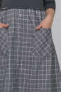 Платье  мешок серого цвета 2935.133  No1|интернет-магазин vvlen.com
