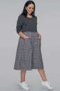 Платье  мешок серого цвета 2935.133  No2|интернет-магазин vvlen.com