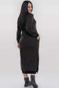 Спортивное платье  темно-серого цвета 2815.106 No3|интернет-магазин vvlen.com