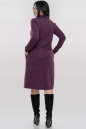 Повседневное платье рубашка фиолетового цвета 2797-2.105 No2|интернет-магазин vvlen.com