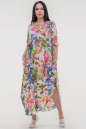 Летнее платье оверсайз розового тона цвета 2424-3.5 No0|интернет-магазин vvlen.com