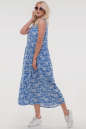 Летнее платье балахон джинса цвета 2540.84 No5|интернет-магазин vvlen.com