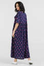 Летнее платье  мешок темно-синего цвета 2678-1.84 No2|интернет-магазин vvlen.com