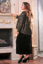 Платье оверсайз черного цвета 2426-6.26 No1|интернет-магазин vvlen.com