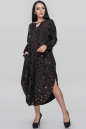 Платье оверсайз черного цвета 2424-2.5 No0|интернет-магазин vvlen.com