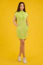 Повседневное платье футляр зеленого цвета 2331.81 No2|интернет-магазин vvlen.com