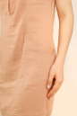 Повседневное платье футляр бежевого цвета 2331.81 No8|интернет-магазин vvlen.com