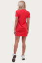 Спортивное платье  красного цвета 6000 No3|интернет-магазин vvlen.com