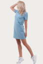 Спортивное платье  голубого цвета 6000 No2|интернет-магазин vvlen.com