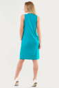 Летнее платье  мешок морской волны цвета 1107.17 No2|интернет-магазин vvlen.com
