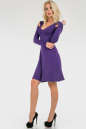 Монохромное трикотажное платье 874.17 No1|интернет-магазин vvlen.com