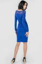 Коктейльное платье футляр электрика цвета 1413.47 No2|интернет-магазин vvlen.com