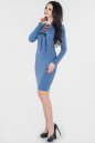 Повседневное платье футляр джинса цвета 2654.47 No1|интернет-магазин vvlen.com