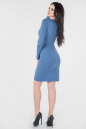 Повседневное платье футляр джинса цвета 2654.47 No2|интернет-магазин vvlen.com