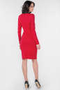 Повседневное платье футляр красного цвета 2654.47 No2|интернет-магазин vvlen.com