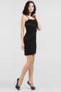 Коктейльное платье-комбинация черного цвета 1134.2 No1|интернет-магазин vvlen.com