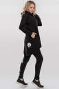 Спортивный костюм черного цвета 090 No2|интернет-магазин vvlen.com