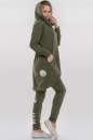Спортивный костюм хаки цвета 090 No1|интернет-магазин vvlen.com