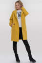 Пальто горчичного цвета 094|интернет-магазин vvlen.com