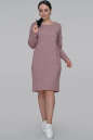 Повседневное платье  мешок фрезового цвета 2794-5.119 No1|интернет-магазин vvlen.com