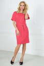 Повседневное платье футляр розового цвета 2510.47 No1|интернет-магазин vvlen.com
