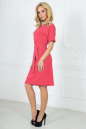 Повседневное платье футляр розового цвета 2510.47 No2|интернет-магазин vvlen.com