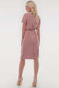 Летнее платье футляр темно-розового цвета 2827.116 No3|интернет-магазин vvlen.com