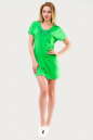 Летнее платье футляр зеленого цвета 1518.17 No1|интернет-магазин vvlen.com