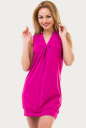 Летнее платье  мешок малинового цвета 1522.17 No0|интернет-магазин vvlen.com