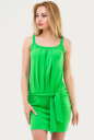 Летнее платье майка зеленого цвета 1526.17 No0|интернет-магазин vvlen.com