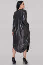 Платье оверсайз черного цвета 2424-2.13 No3|интернет-магазин vvlen.com