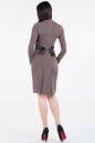 Повседневное платье футляр бежевого цвета 1202.1 No2|интернет-магазин vvlen.com