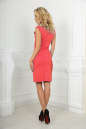 Повседневное платье футляр розового цвета 2511.47 No3|интернет-магазин vvlen.com
