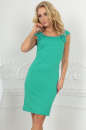 Повседневное платье футляр зеленого цвета 2511.47|интернет-магазин vvlen.com