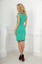 Повседневное платье футляр зеленого цвета 2511.47 No3|интернет-магазин vvlen.com