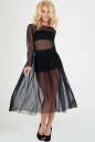 Клубное платье оверсайз черного цвета 2094-1.10 No2|интернет-магазин vvlen.com