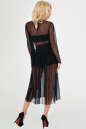 Клубное платье оверсайз черного цвета 2094-1.10 No3|интернет-магазин vvlen.com
