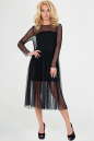 Клубное платье оверсайз черного цвета 2094-2.10 No0|интернет-магазин vvlen.com