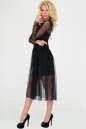 Клубное платье оверсайз черного цвета 2094-2.10 No1|интернет-магазин vvlen.com