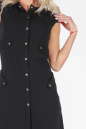 Офисное платье футляр черного цвета 707.1 No1|интернет-магазин vvlen.com