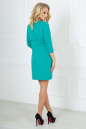 Повседневное платье футляр мятного цвета 2488.47 No3|интернет-магазин vvlen.com