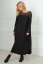 Платье оверсайз черного цвета 2481.17 No3|интернет-магазин vvlen.com
