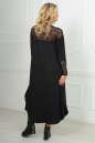 Платье оверсайз черного цвета 2481.17 No4|интернет-магазин vvlen.com