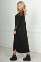 Платье оверсайз черного цвета 2481.17 No5|интернет-магазин vvlen.com