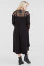 Платье оверсайз черного цвета 2481.17 No7|интернет-магазин vvlen.com