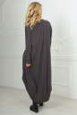 Платье оверсайз серого цвета 2424-2.17 No2|интернет-магазин vvlen.com