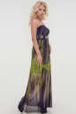 Летнее платье с открытыми плечами сиреневого тона цвета 880.7 No1|интернет-магазин vvlen.com