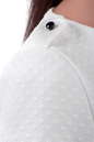 Повседневное платье футляр молочного цвета 2227.75-4 No4|интернет-магазин vvlen.com